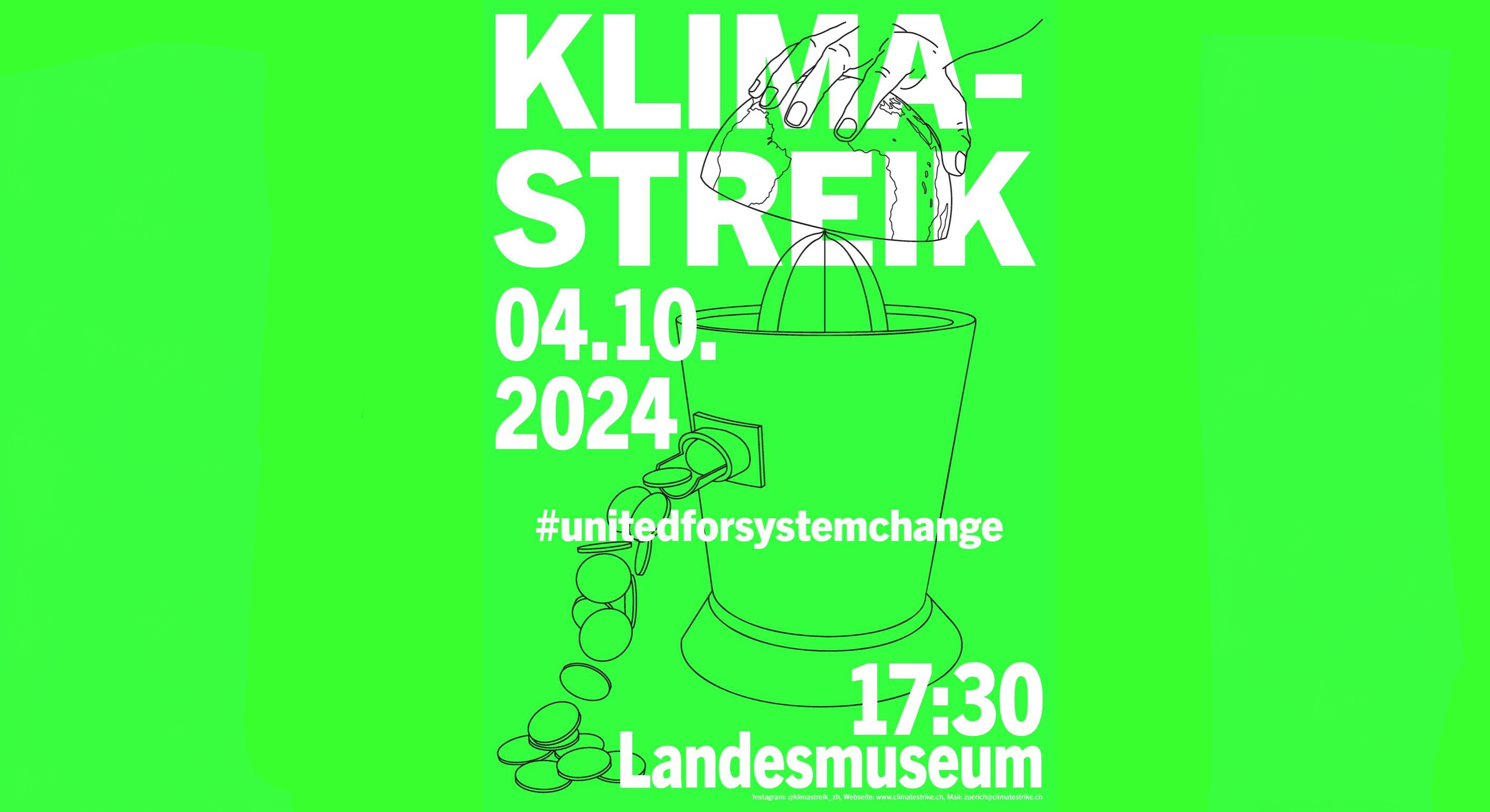 Zürich: Klimastreik Demo
