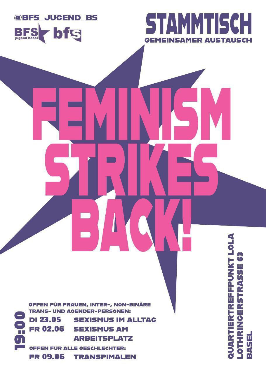 Basel: Feministischer Stammtisch