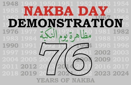 Zürich: Palästina-Demo zum Nakba-Tag